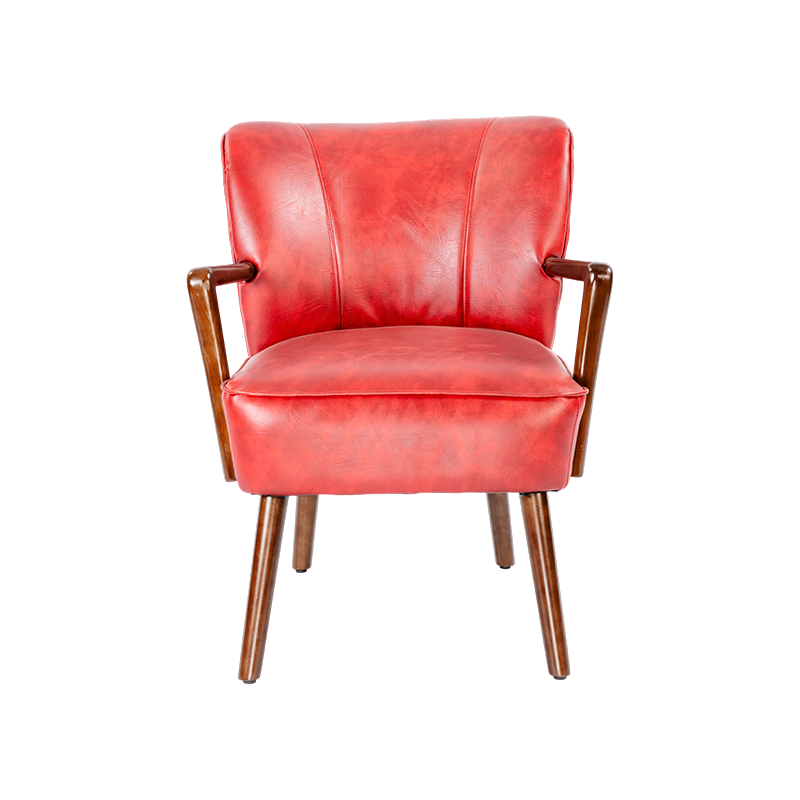 FELTON,upholstered Accent Chair, Dining Chair,Velvet Armchair, Rubber Wood Frame Leisure Chair for Reading and Living